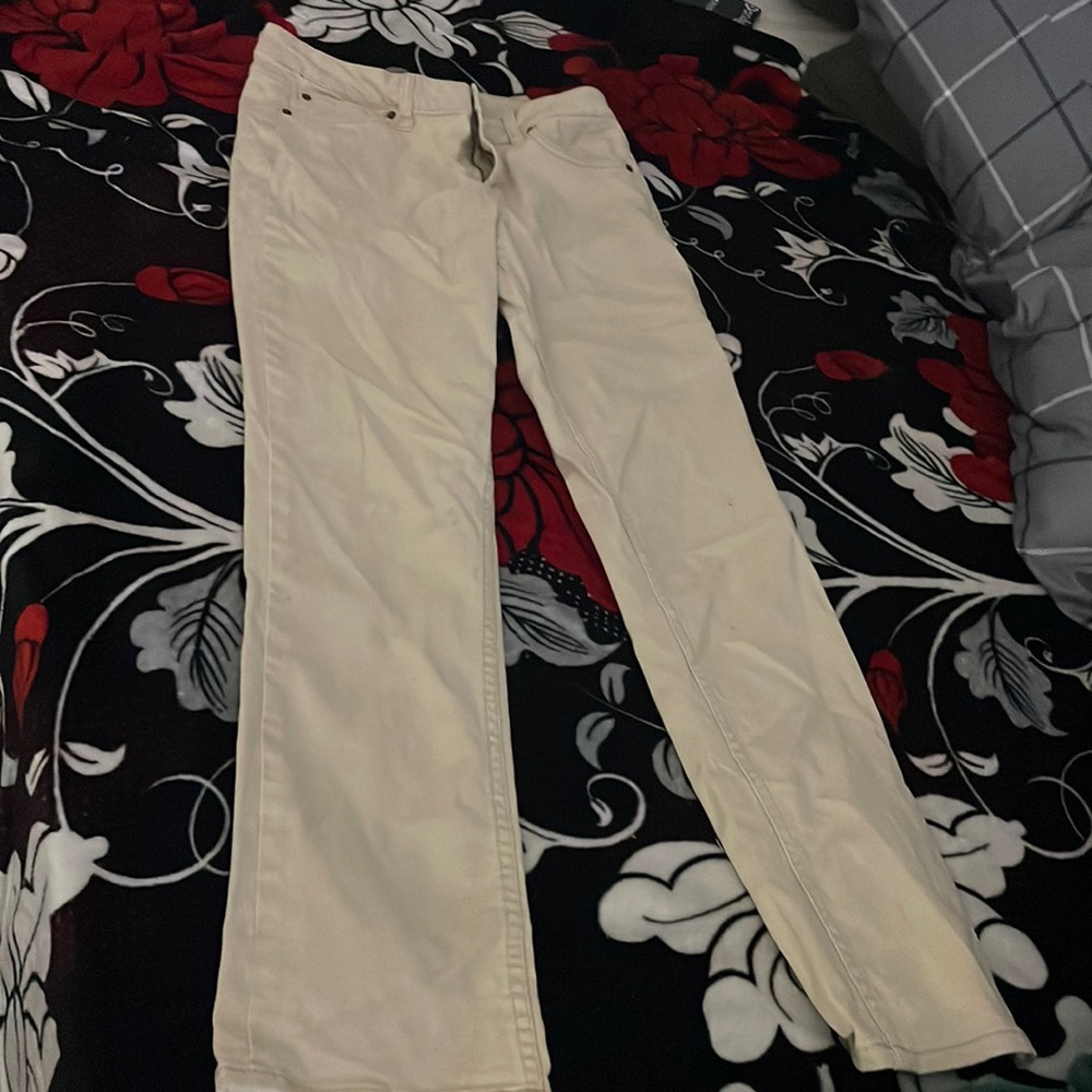 Tan jeans